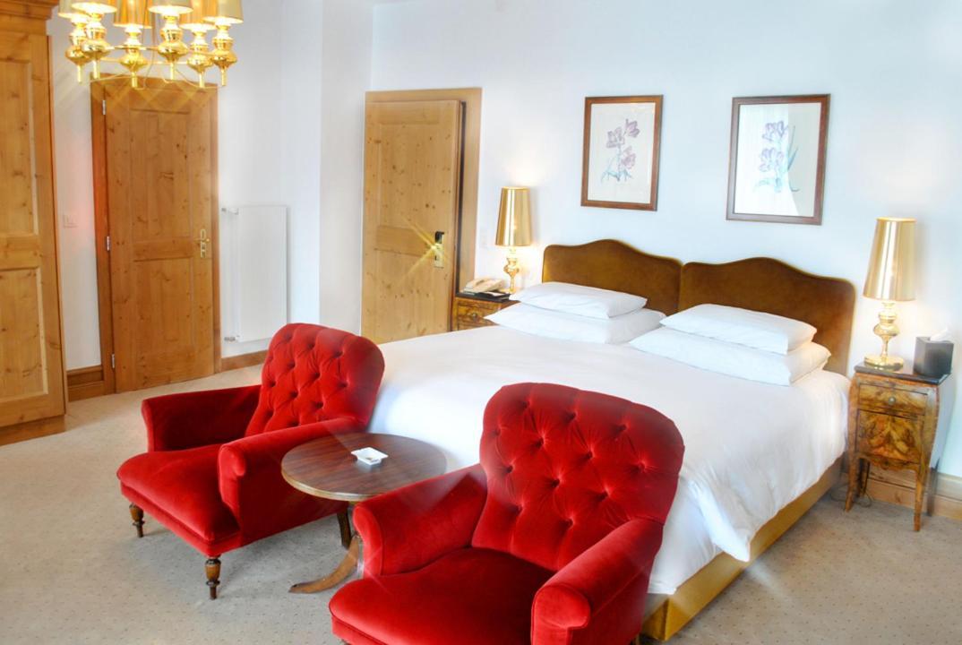 Grand Hotel Du Golf & Palace Crans-Montana Exterior foto