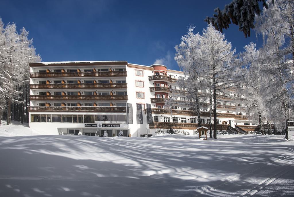 Grand Hotel Du Golf & Palace Crans-Montana Exterior foto